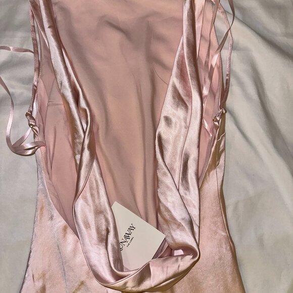 Runaway The Label – Raelyn Maxi Dress (Color: Musk, Size XS) - Picture 8 of 8